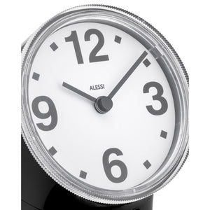 Alessi Cronotime Desk Clock, Black