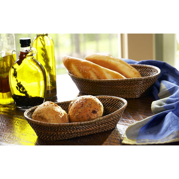 Load image into Gallery viewer, Calaisio Oval Bread Basket with Scalloped Rim - Large
