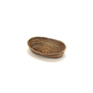 Calaisio Oval Bread Basket with Scalloped Rim - Large