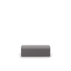 Alessi Mattina Butter Dish Dark Grey