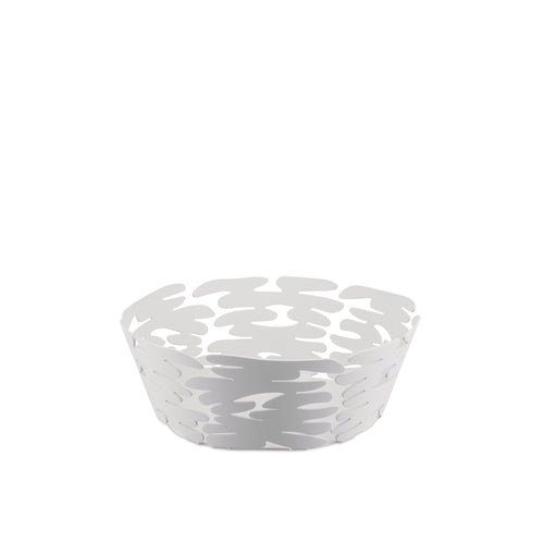 Alessi Barket Basket White / Cm 18 || Inch 7