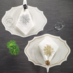 Bodrum Linens Byzantine - Easy Care Placemats - Set of 4