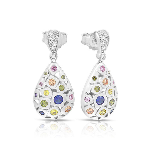 Belle Etoile Byzantine Earrings - Multi