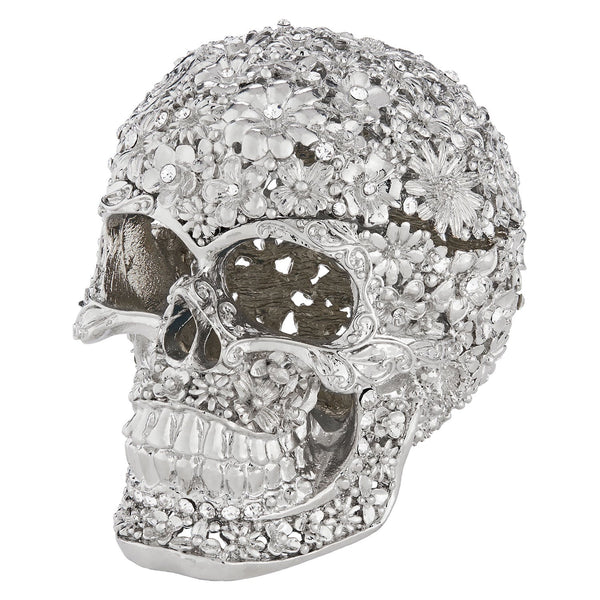 Load image into Gallery viewer, Olivia Riegel Silver Everleigh Skull Box
