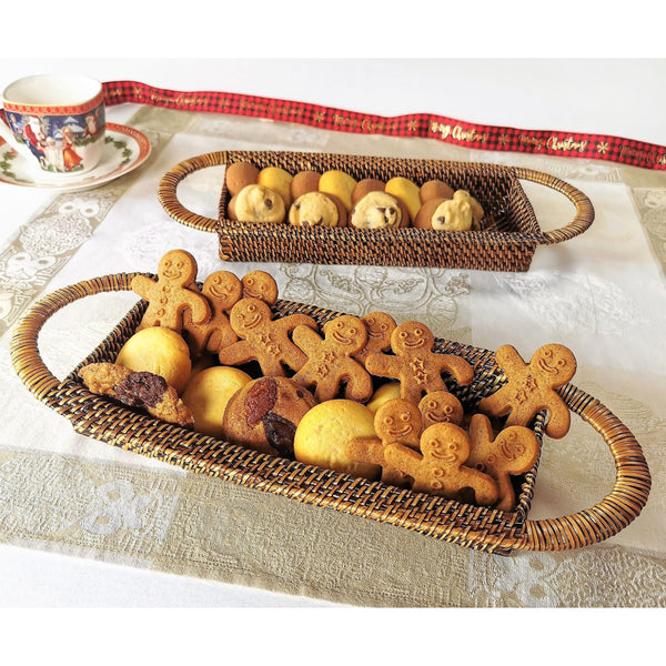 Load image into Gallery viewer, Calaisio Rectangular Cracker Basket - Set of 2
