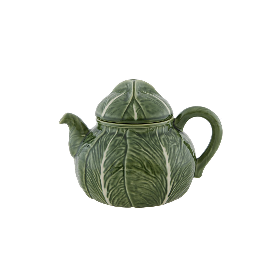 Bordallo Pinheiro Cabbage - Tea Pot Green