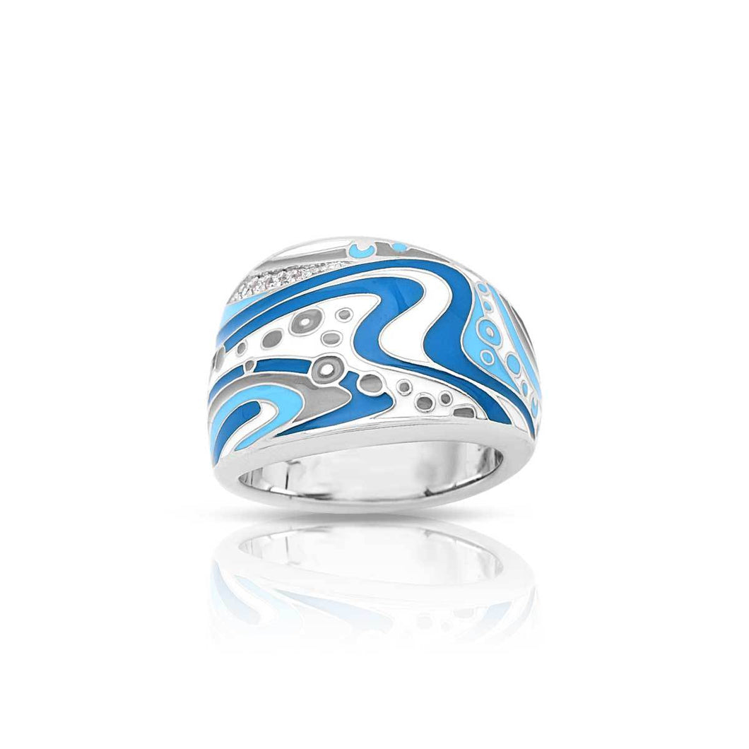 Belle Etoile Calypso Ring - Blue