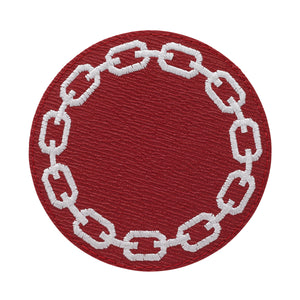Bodrum Linens Chains Coasters - Set of 4