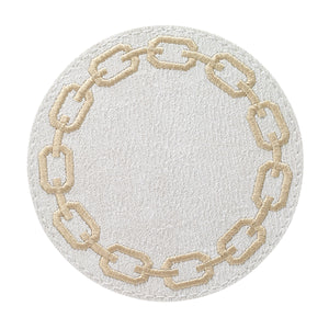 Bodrum Linens Chains Coasters - Set of 4