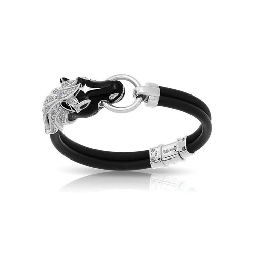 Belle Etoile Cheval Black Bangle - Black