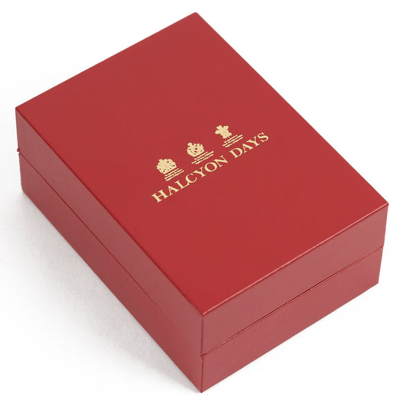 Load image into Gallery viewer, Halcyon Days &quot;Christmas Box 2022&quot; Enamel Box

