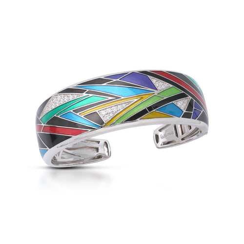 Belle Etoile Chromatica Bangle - Black & Multi