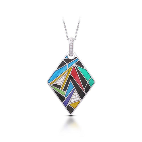 Belle Etoile Chromatica Pendant - Black & Multi