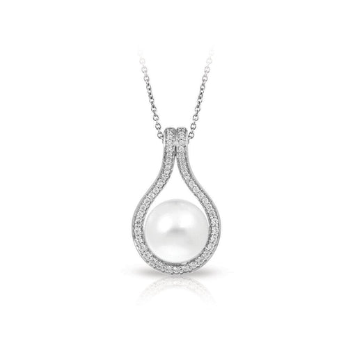 Belle Etoile Claire Pendant - White