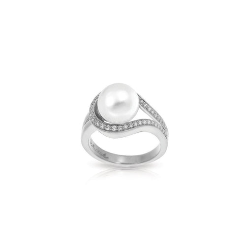Belle Etoile Claire Ring - White