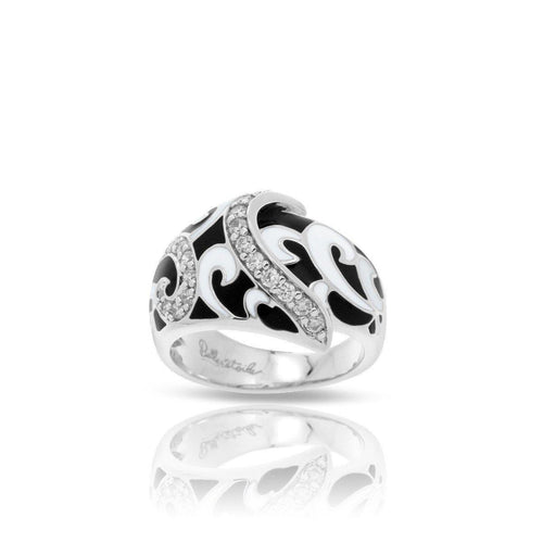 Belle Etoile Contessa Ring - Black