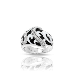Belle Etoile Contessa Ring - Black