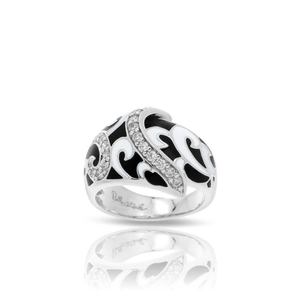 Belle Etoile Contessa Ring - Black