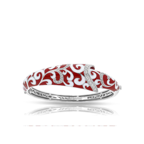 Belle Etoile Contessa Bangle - Red