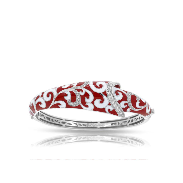 Load image into Gallery viewer, Belle Etoile Contessa Bangle - Red
