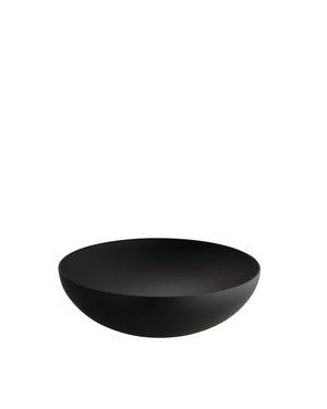 Alessi Double Bowl Black / Cm 32 || Inch 12½"