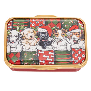 Halcyon Days "Have a Paws-itively..." Enamel Box