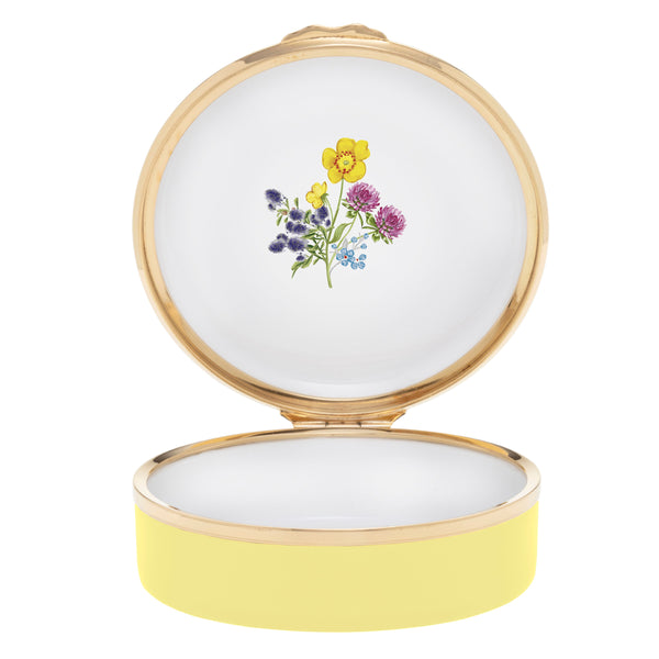 Load image into Gallery viewer, Halcyon Days Highgrove - Wildflower  - Enamel Box
