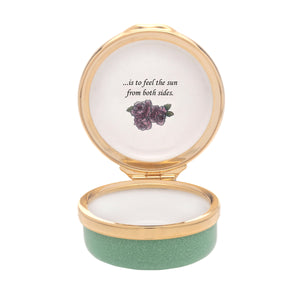 Halcyon Days To Love and be Loved - Enamel Box