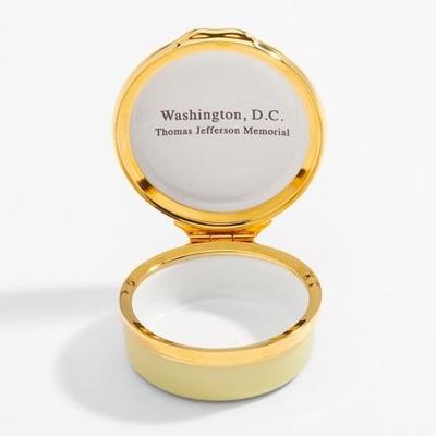 Load image into Gallery viewer, Halcyon Days &quot;Washington D.C. in the Spring&quot; Enamel Box
