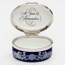 Load image into Gallery viewer, Halcyon Days &quot;2022 Annual - A Year to Remember&quot; Enamel Box