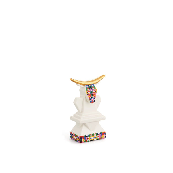 Load image into Gallery viewer, Alessi Holyhedrics Cow Christmas Ornament
