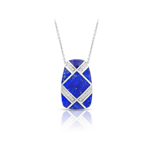Belle Etoile Echelon Pendant - Genuine Lapis