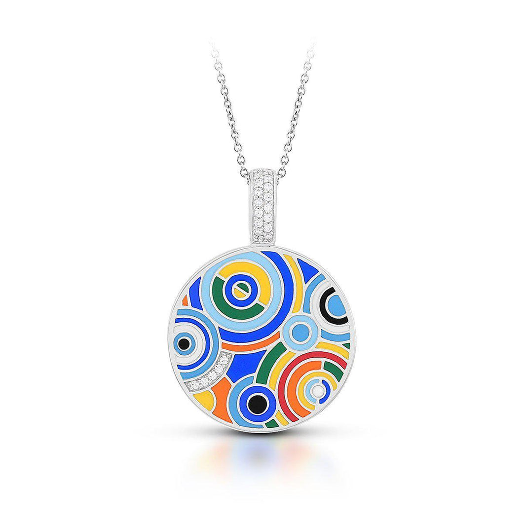 Belle Etoile Emanation Pendant - Blue & Multi