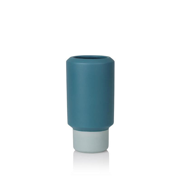 Load image into Gallery viewer, Lucie Kaas Fumario - Small Vase, Blue/Mint Green
