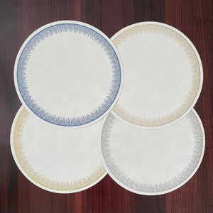 Bodrum Linens Flare - Easy Care Placemats - Set of 4