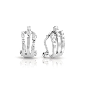 Belle Etoile Fontaine Earrings - White