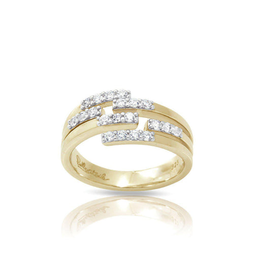 Belle Etoile Fontaine Ring - Yellow