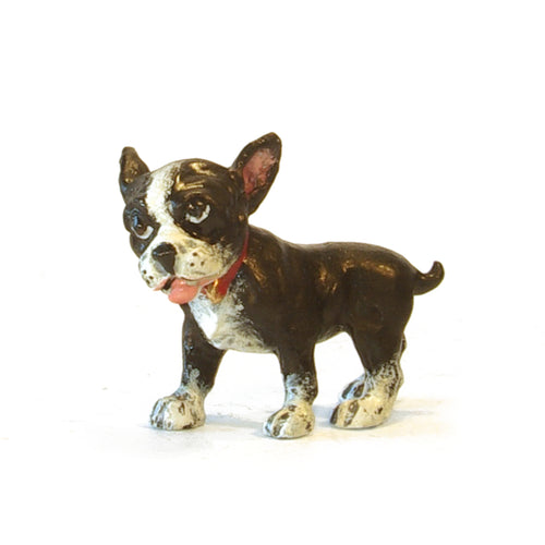 French Bulldog - Frenchie Puppy Vienna Bronze Figurine