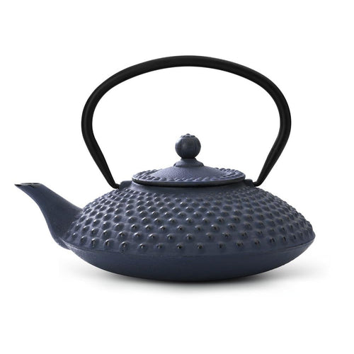 Bredemeijer 42 fl oz Cast Iron Blue XILIN Teapot