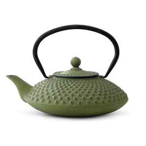 Bredemeijer 42 fl oz Cast Iron Green XILIN Teapot