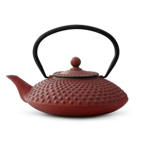 Bredemeijer 42 fl oz Teapot Cast Iron Red XILIN