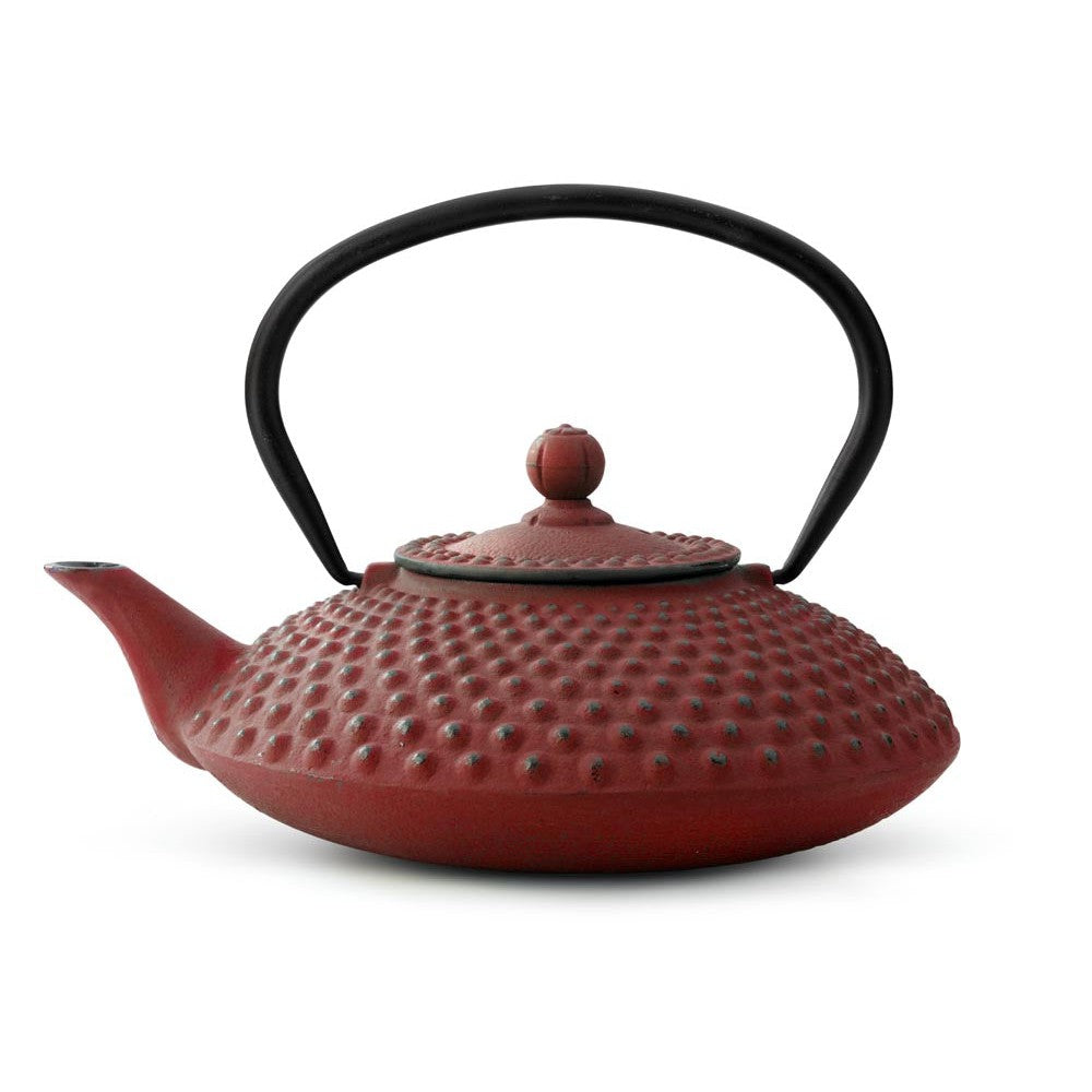 Bredemeijer 42 fl oz Teapot Cast Iron Red XILIN