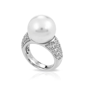 Belle Etoile Pearl Candy Ring - White