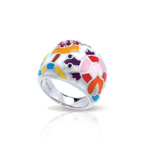 Belle Etoile Galapagos Ring - White