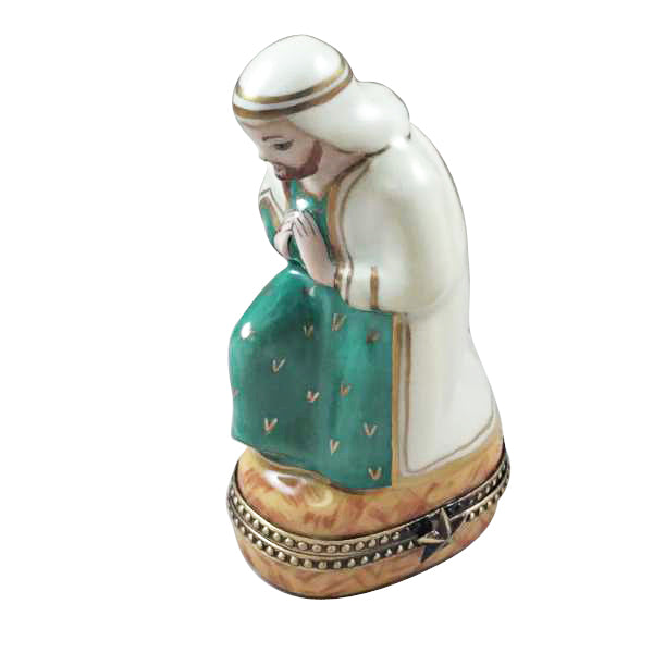 Load image into Gallery viewer, Rochard &quot;Satin Nativity Set - 12 Pieces&quot; Limoges Box
