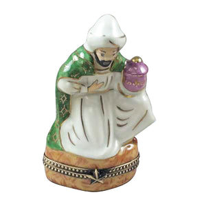 Rochard "Satin Nativity Set - 12 Pieces" Limoges Box