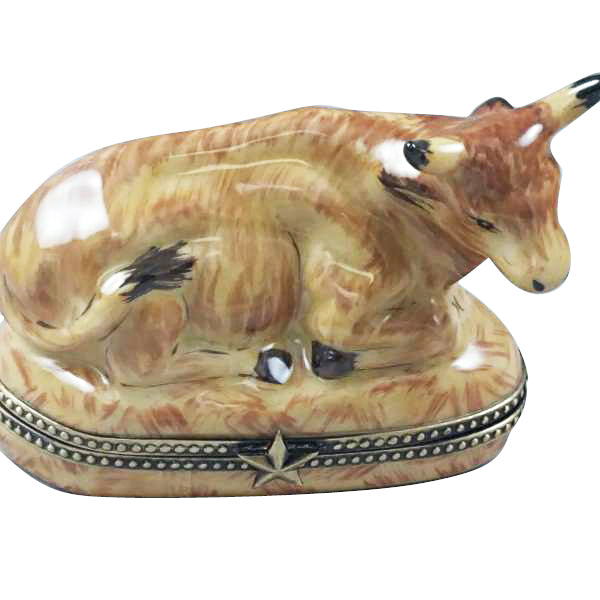 Load image into Gallery viewer, Rochard &quot;Satin Nativity Set - 12 Pieces&quot; Limoges Box
