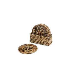 Calaisio Round Coasters with Case - Set of 6