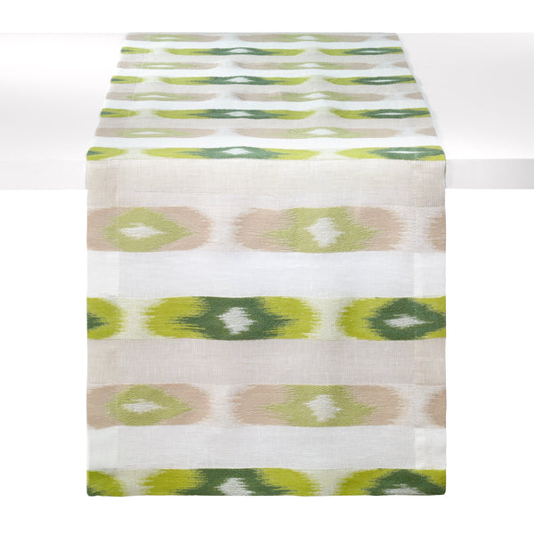 Load image into Gallery viewer, Bodrum Linens Ikat - 90&quot; Table Runner
