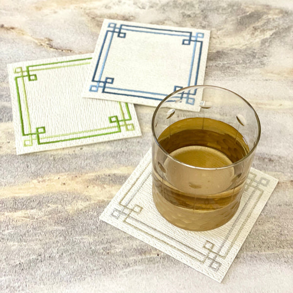 Load image into Gallery viewer, Bodrum Linens Link Coasters - Set of 4
